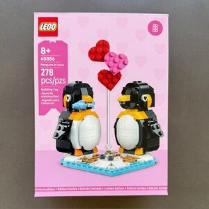 LEGO Valentine's Day Penguins in Love 40886 NWT 💕
